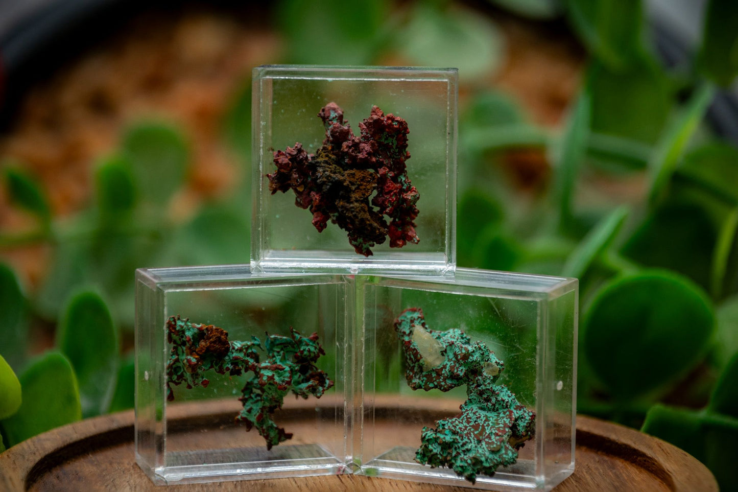 Small Native Copper Malachite Specimen