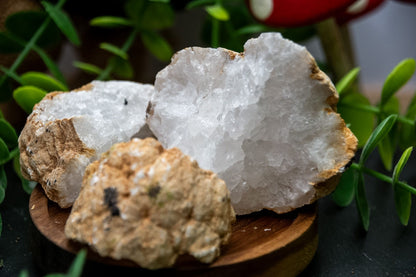 Break your own Moroccan Quartz geodes