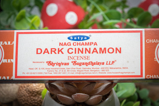 Dark cinnamon incense sticks