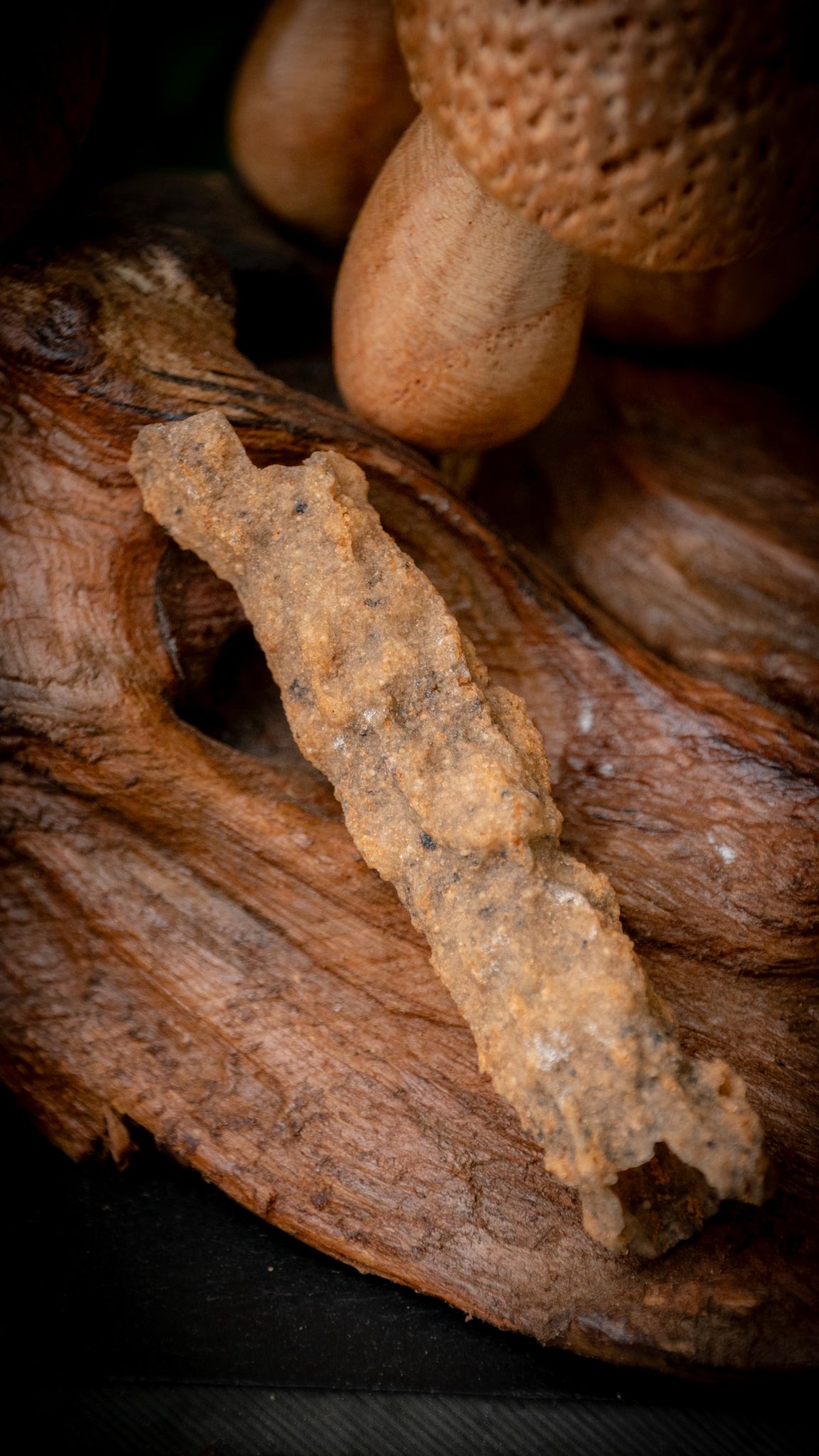 Fulgurite specimen - Lightening in solid form