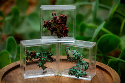 Small Native Copper Malachite Specimen