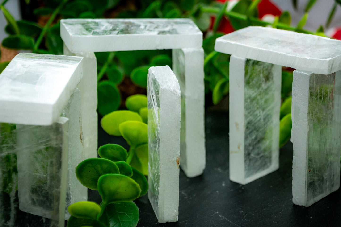 Natural selenite stick