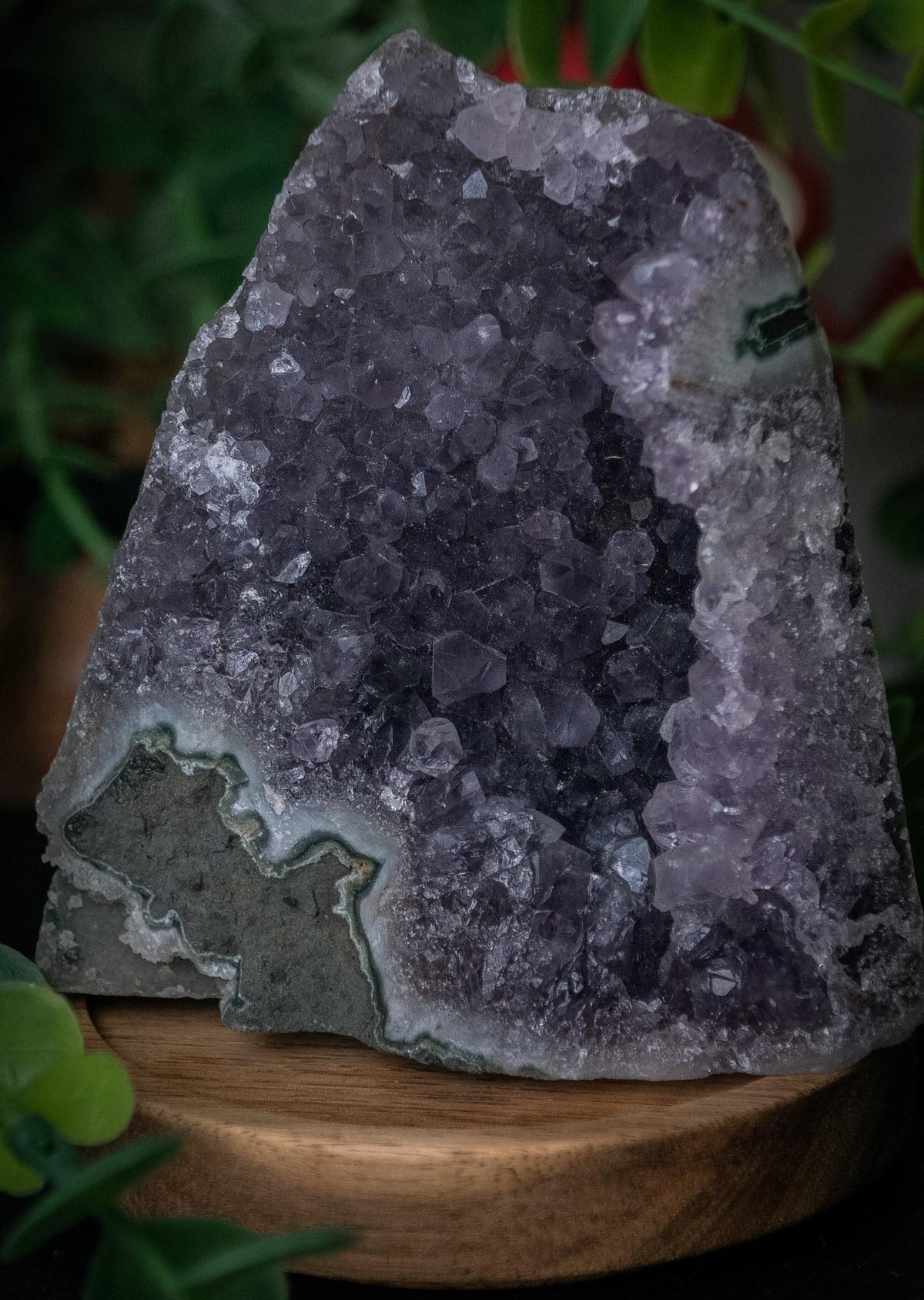 Amethyst druzy freeform - 684g