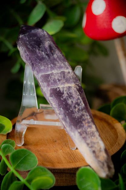 Polished bahia elestial Amethyst sceptre from brazil (100g-200g)